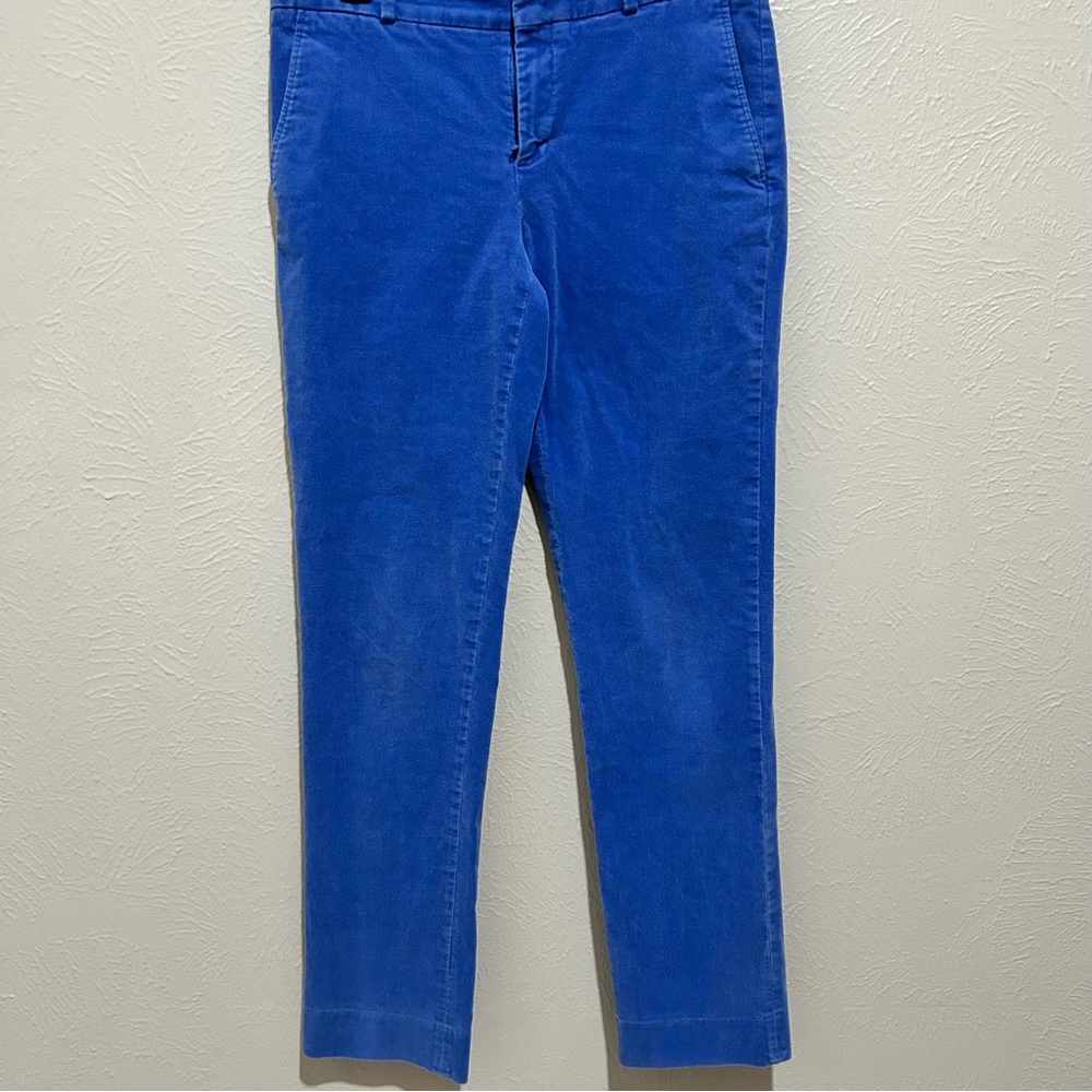 Banana Republic Blue Corduroy Trousers size 6 Ryan Style BBQ Casual Party